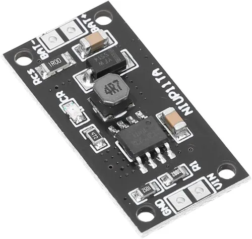 Miniatura 4 de Eujgoov 2 módulos de cargador de batería NiCd NiMH, 1.2V CC, entrada de 5V, listado UL, negro, 0.591 in x 0.157 in x 0.157 in, cargador de batería