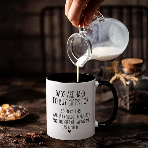 Miniatura 9 de Cabtnca Regalos para papá, taza para papá, día del padre, Navidad, regalos de cumpleaños para papá de parte de hija e hijo, regalo para papá, 11