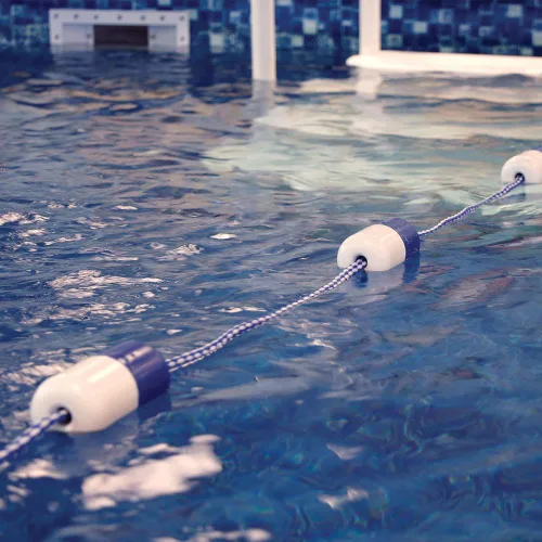 Miniatura 3 de ATIE PoolSupplyTown - Cuerda divisora de seguridad para piscina y línea de flotador con 2 ganchos de acero inoxidable premontados