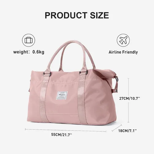 Miniatura 2 de Sport Travel Duffle Bag Large Gym Tote Bag for Women, Weekender Bag Carry on Bag for Airplane, Ladies Beach Bag Overnight Bag Waterproof Bag Luggage