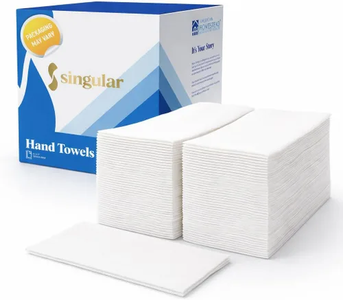 AH AMERICAN HOMESTEAD Servilletas desechables – Servilletas de alta calidad, toallas de papel suave para invitados para baño, toallas de mano