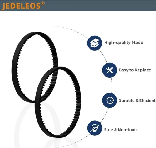 Miniatura 2 de JEDELEOS Correas de repuesto para aspiradora vertical Shark Rocket HV300 HV301 HV302 HV305 HV308 HV310 HV320 HV322 HV380 HV345 ZS350 ZS350C ZS351