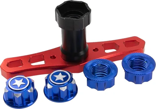 Miniatura 7 de Adaptador de tuercas hexagonales de 0.669 in con llave hexagonal de 17 ruedas, herramienta de manga RC compatible con Traxxas X-Maxx E-Revo E-Maxx