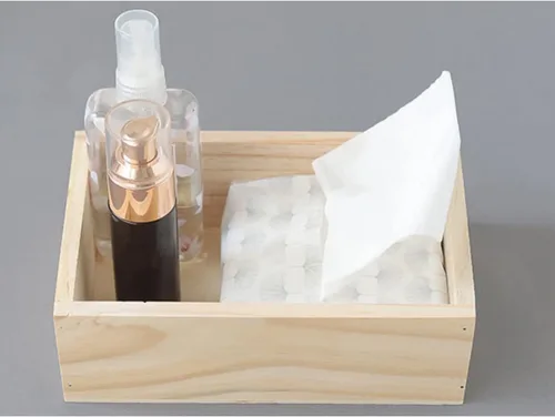 Miniatura 4 de Caja rectangular de madera para plantas carnosas, de Long Tao 7.5" × 5" × 2.4