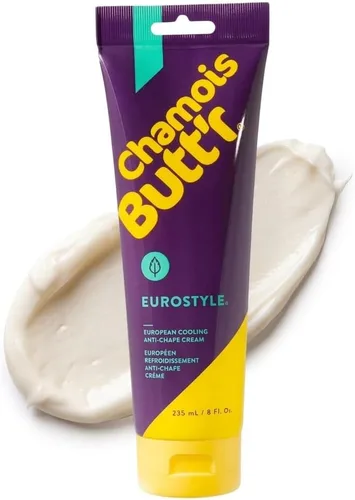 Miniatura 9 de Chamois Butt'r Eurostyle - Crema antirozaduras para carretera, grava, bicicleta de montaña, tarro de 8 onzas, plástico para ciclismo