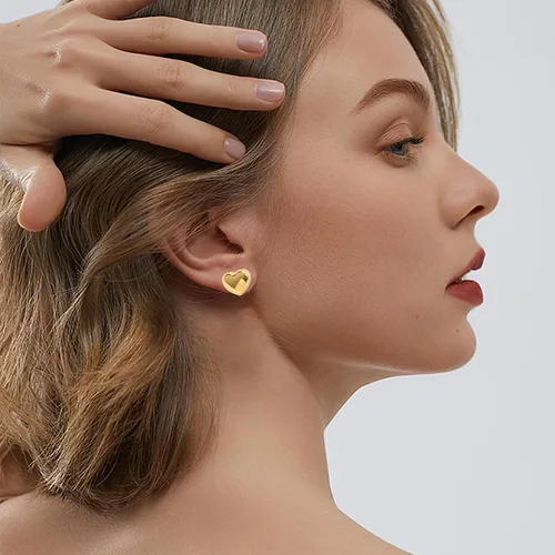 Miniatura 3 de Aretes de aro de oro para mujer, chapados en oro de 14 quilates, aretes colgantes de turquesa con cierre de palanca, hipoalergénicos, a la moda