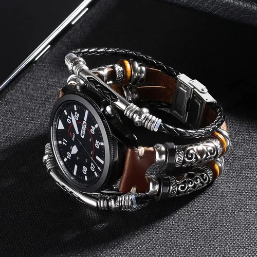 Miniatura 2 de Correas compatibles con Garmin Venu 2/Venu 3/Vivoactive 4 1.772 in Watch/Samsung Galaxy Watch 3 1.772 pulgadas/Gear S3 Frontier/Classic/Galaxy Watch