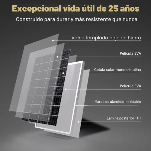 Miniatura 4 de SOLPERK 30 W Cargador de batería solar + Mantenedor de batería solar + Controlador de carga MPPT de 10 A de actualización + Soporte de montaje