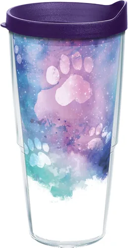 Miniatura 17 de Tervis PAW imprime vaso aislado, 24 oz, claro - Tritan