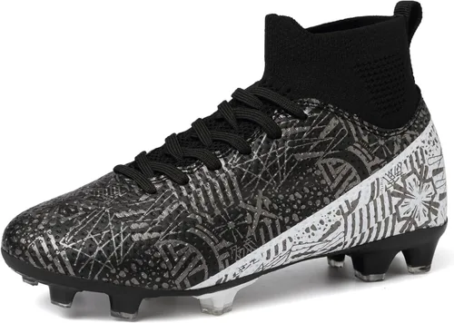Tacos de fútbol para niños y niñas, zapatos de fútbol para césped AGFG