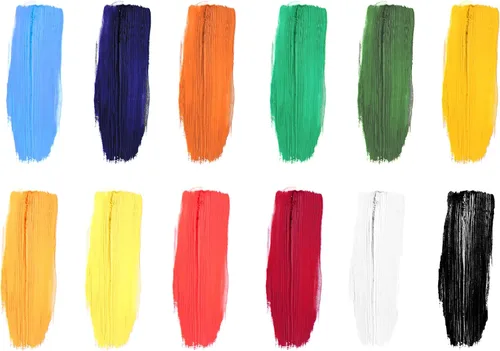 Miniatura 5 de Camel Artist's Oil Color Box - Tubos de 0.3 fl oz, 12 tonos
