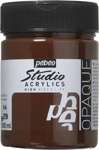 Miniatura 36 de Pebeo Acrílicos de Alta Viscosidad para Estudio Fino, Juego de 30 x 20 ml, Modelo: 833431 Conjunto de 30 X 20 Ml
