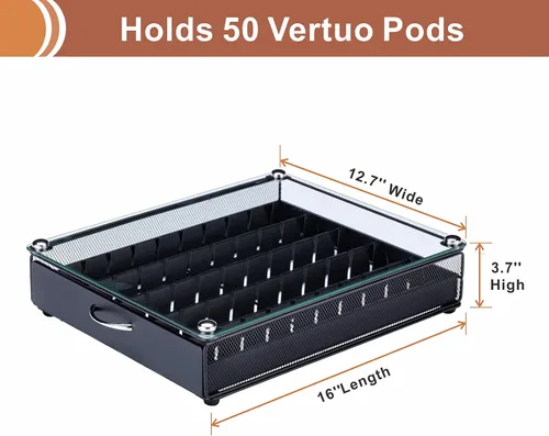 Miniatura 3 de Soporte para cápsulas Nespresso Vertuo Pod Holder para cápsulas Vertuoline (50 cápsulas)