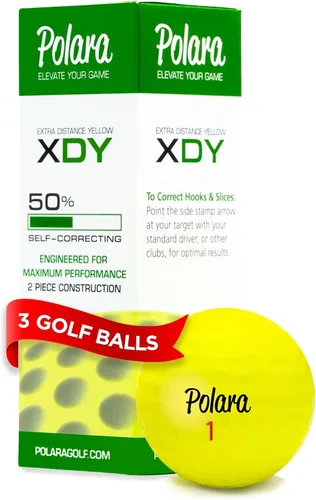 Miniatura 12 de Polara Self-Correcting Golf Balls – High-Performance Golf Balls with Soft Feel, Anti-Slice & Hook Correction, Exceeds USGA Limits, Dimple Design for