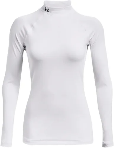 Miniatura 3 de Under Armour ColdGear Authentics - Camiseta de cuello alto falso para mujer