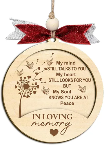 Miniatura 9 de Adornos Conmemorativos para Bebés, Te Llevé Cada Segundo, Regalos Conmemorativos por la Pérdida de Hija/Hijo, Regalo para Abortos Espontáneos