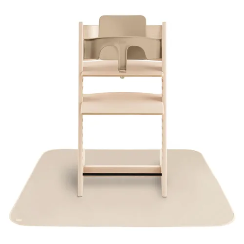 Miniatura 17 de mushie Alfombrilla Splat para Bebé 108x108 cm (Rosa) Resistente al Agua para Debajo de Silla Alta y Juego Infantil Rubor