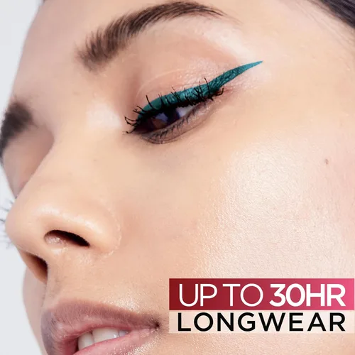 Miniatura 2 de L'Oreal Paris Cosmetics Makeup Infallible Grip Delineador de ojos de fieltro de precisión, resistente a las manchas, delineador de ojos impermeable