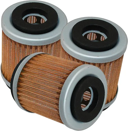 Paquete de 3 filtros de aceite de repuesto para Yamaha Vino 125 YJ125 2004-2007 2009 compatible con AH2316FL118JU
