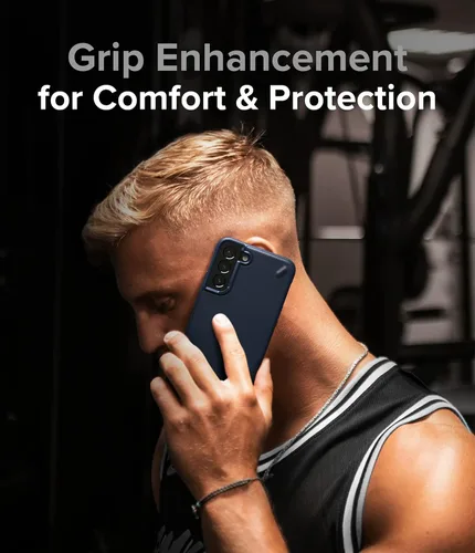 Miniatura 6 de Ringke Onyx - Funda compatible con Samsung Galaxy S22 Plus 5G (2022), resistente a los golpes, antideslizante, TPU delgada funda delgada para marino