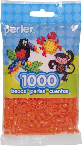 Miniatura 7 de Perler 80-15213 Cuentas fusibles para manualidades, 1000 piezas, naranja albaricoque