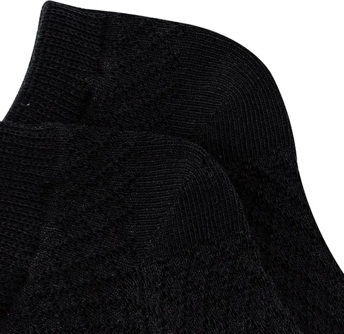 Miniatura 33 de Looching Paquete de 5 calcetines delgados de malla para bebés, niñas y niños, de algodón, color blanco, calcetines de tobillo invisibles 1-8T