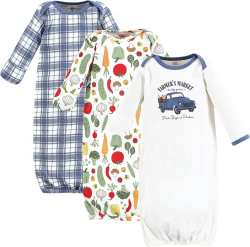Miniatura 32 de Touched by Nature - Camisones unisex de algodón orgánico para bebé
