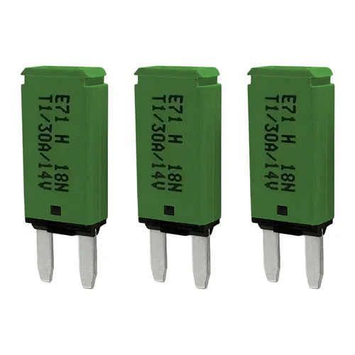 Miniatura 12 de Mini ATM Auto Reinicio 5 Amperios Disyuntor de Circuito Fusible para Protección de Batería de Audio Automotriz Marina RV Coche Camión (T1) Reinicio