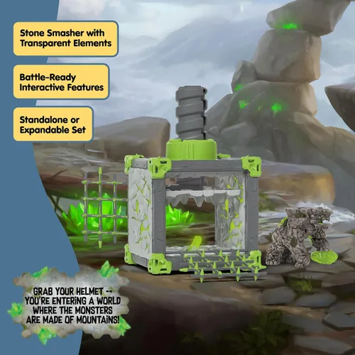 Miniatura 7 de schleich Eldrador Creatures - Juego de 28 piezas BattleCave Stone Smasher para niños y niñas, niños a partir de 7 años 42734