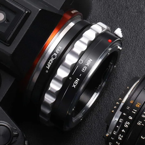 Miniatura 5 de Adaptador de Montura de Lente K&F Concept Compatible con Lentes Nikon G AF-S F AIS AI Nikkor F Mount G-Type D/SLR a Sony Alpha E-Mount NEX Cámara