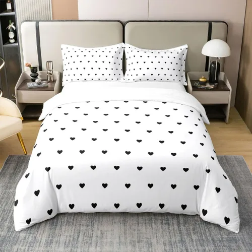 Miniatura 10 de Funda de edredón de pingüino de algodón puro completa kawaii funda de edredón de pingüino antártico juego de ropa de cama de animales para niños