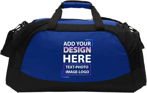 Miniatura 4 de Artist Shot Bolsas de lona activas personalizadas para hombres y mujeres, añade tus propias imágenes y texto a tu bolsa de gimnasio, bolsa de viaje