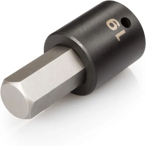 TEKTON - Llave de impacto de 1/2 pulgada x 19 mm con cabeza hexagonal | SIB23219