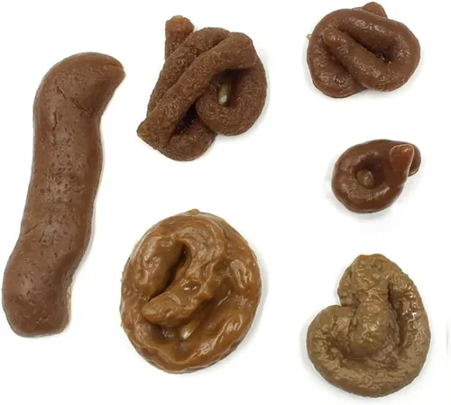Miniatura 8 de 6 piezas de juguete flotante de caca falsa real, broma del día de los inocentes, juguetes mordazas, caca falsa de gato, mierda falsa, caca