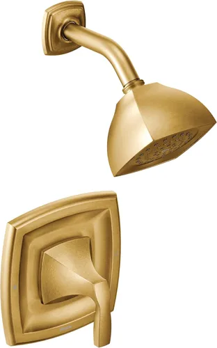 Miniatura 2 de Moen Voss T2692EPBG - Kit de moldura de ducha de rendimiento ecológico Posi-Temp de oro cepillado