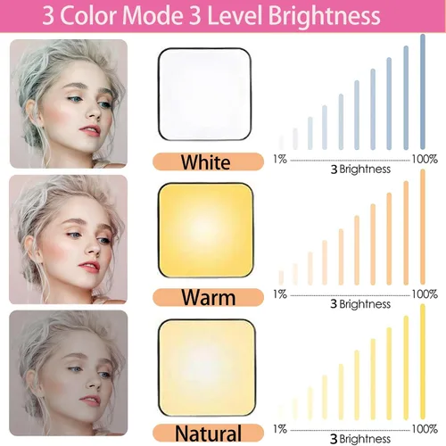 Miniatura 4 de Funda con luz para selfie para iPhone 13 Pro Max, con iluminación flash, funda para selfie, recargable, LED, compatible con transmisión en vivo