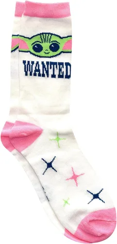 Miniatura 6 de STAR WARS JuniorsLadies Baby Yoda Crew Socks 5 Pair Pack Size 4-10