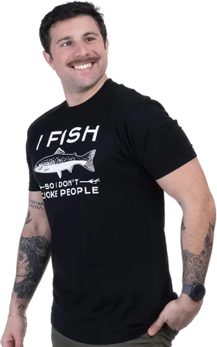 Miniatura 3 de Funny Fishing Humor Tee Shirts Fisherman Jokes Rod Pole Grandpa Men Women T-Shirt