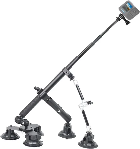 Miniatura 2 de Kit de montaje para coche con ventosas 5 en 1 para Insta360 X5/X4/X3, para GoPro Hero13/12/11/10, para DJI 360, para grabación de coche de servicio