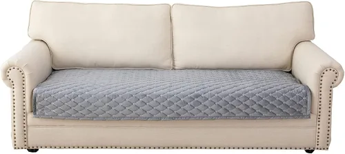 Miniatura 11 de Eismodra Fundas para reposabrazos para sofá, respaldo, fundas antideslizantes para sillón para perros, gatos y mascotas, sofá biplaza reclinable