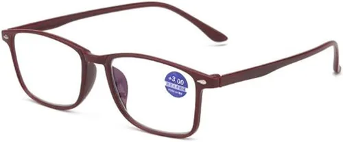 Miniatura 10 de Gafas de lectura anti-luz azul Gafas de lectura con clavo de arroz para hombres y mujeres Marco negro