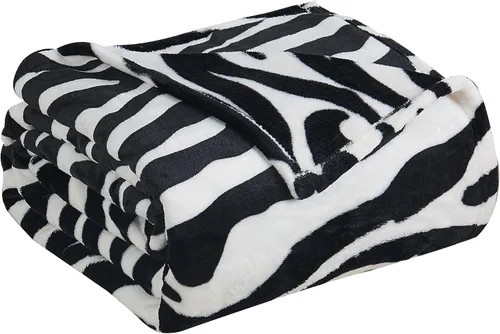 Miniatura 6 de Home Soft Things Manta de cama estilo safari animal, azul, tamaño individual