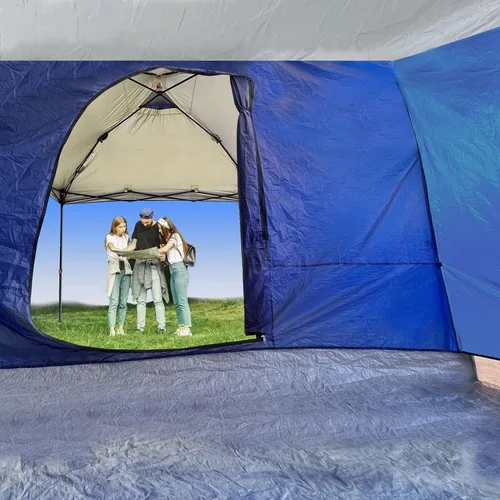 Miniatura 7 de KAMPKEEPER Side Tent,1/2 Person Camping Tent for 10' x 10' Pop Up Canopy, Easy Set Up Gazebo,Compatible with 10' Wide Canopy Tent 2-Azul marino