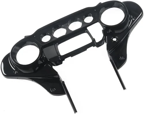 Miniatura 2 de Carenado interior de murciélago delantero negro brillante para Harley Davidson Touring Street Glide Electra Glide FLHT Ultra Classic 2014-2022