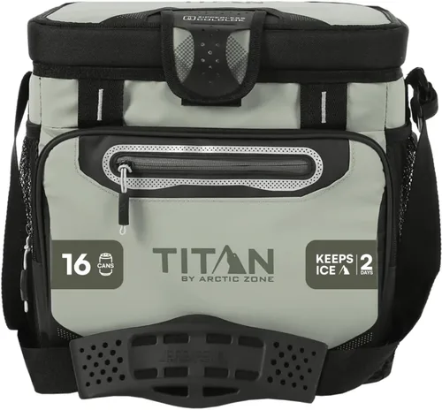 Titan by Arctic Zone Deep Freeze Cooler - Enfriador de cuerpo duro sin cremallera, aislamiento de congelación profunda, forro de cuerpo duro y