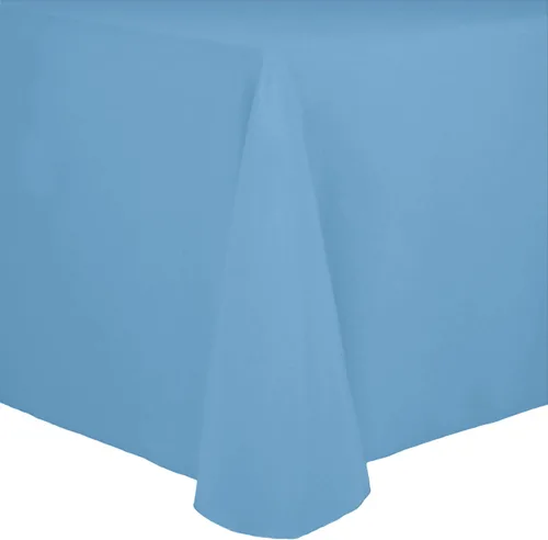 Miniatura 26 de Ultimate Textile Cotton-Feel - Mantel ovalado de poliéster hilado resistente a las manchas y a las arrugas, lavable a máquina, color berenjena, 1