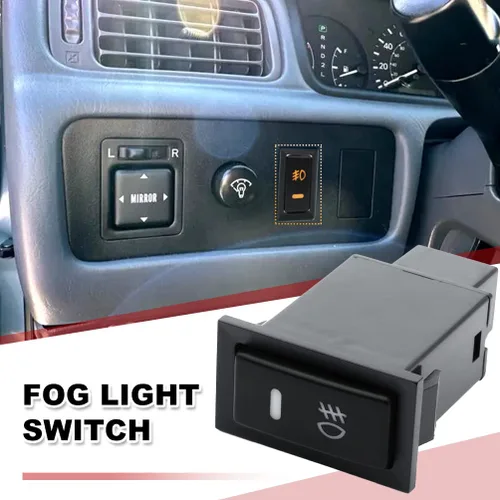 Miniatura 2 de Luz antiniebla LED encendido apagado SPST interruptor basculante para Toyoto 4Runner Camry Celica Corolla Highlander Echo MR2 RAV4 Avalon Supra