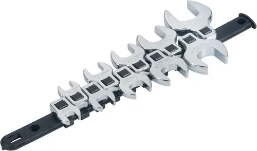 Miniatura 2 de CRAFTSMAN Juego de llaves Crowfoot, extremo abierto, SAE, 10 piezas (CMMT12052LZ)
