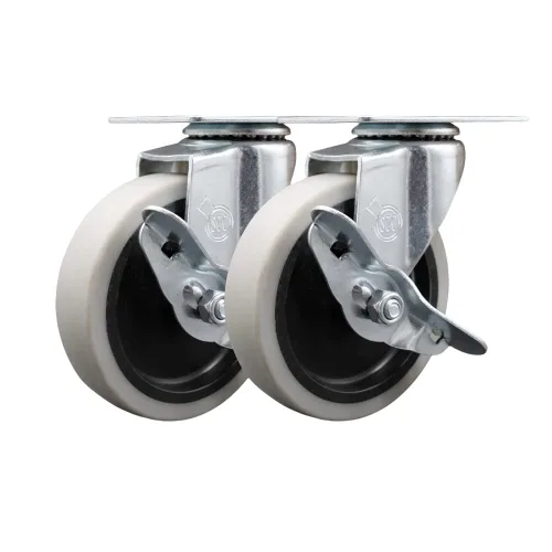 Miniatura 12 de Service Caster Marca – Compatible con/reemplazo para – Carritos de limpieza de conserje – Se adapta a la mayoría de carritos de limpieza Rubbermaid