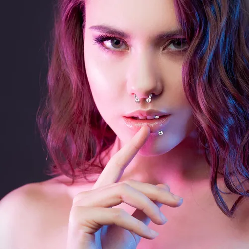 Miniatura 7 de LOYAL BOOK Kit de 104 piezas de Piercing 14G16G Kit de Piercing para todos los piercings (color acero inoxidable)
